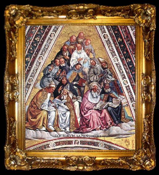 framed  Luca Signorelli Doctors of the Church, ta009-2
